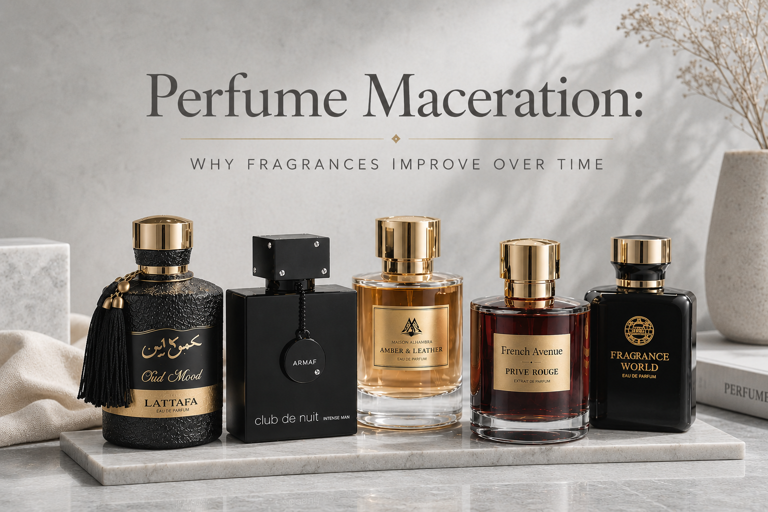 Perfume Maceration: Why Fragrances Improve Over Time