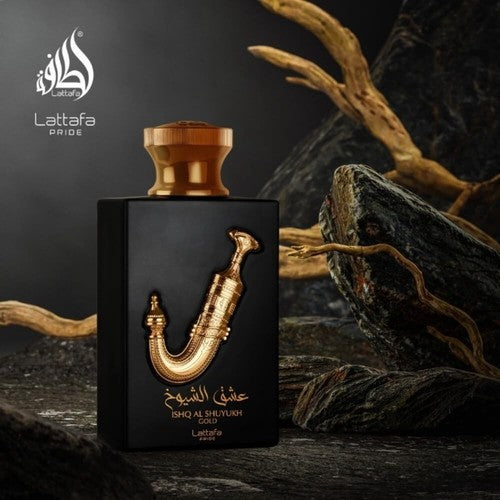 Ishq Al Shuyukh Gold By Lattafa Eau de Parfum 100ml
