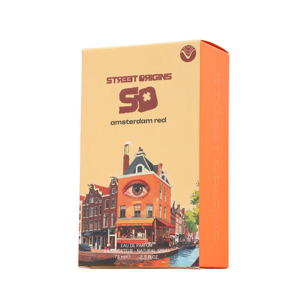 Amsterdam Red By Street Origins Eau De Parfum 75ml