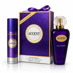 Accent By fragrance World Eau De Parfum 100ml + Free Deo