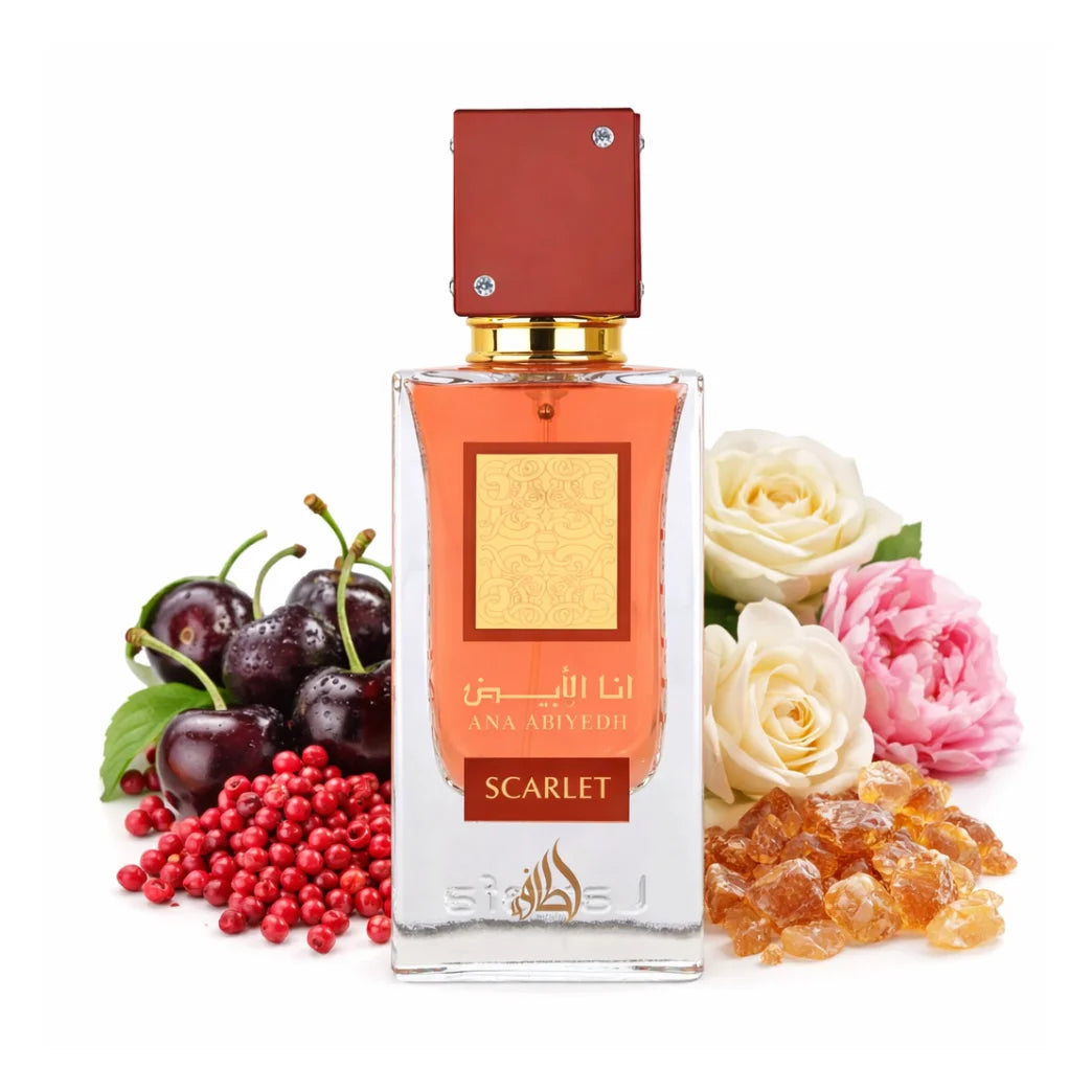 Ana Abiyedh Scarlet By Lattafa Eau De Parfum 60ml