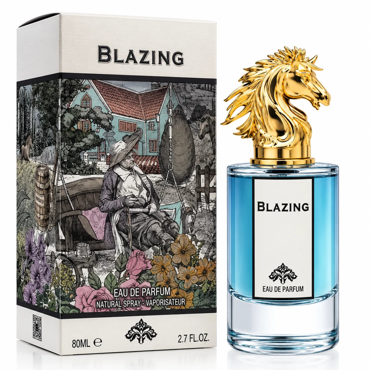 Blazing By Fragrance World Eau De Parfum 80ml EDP