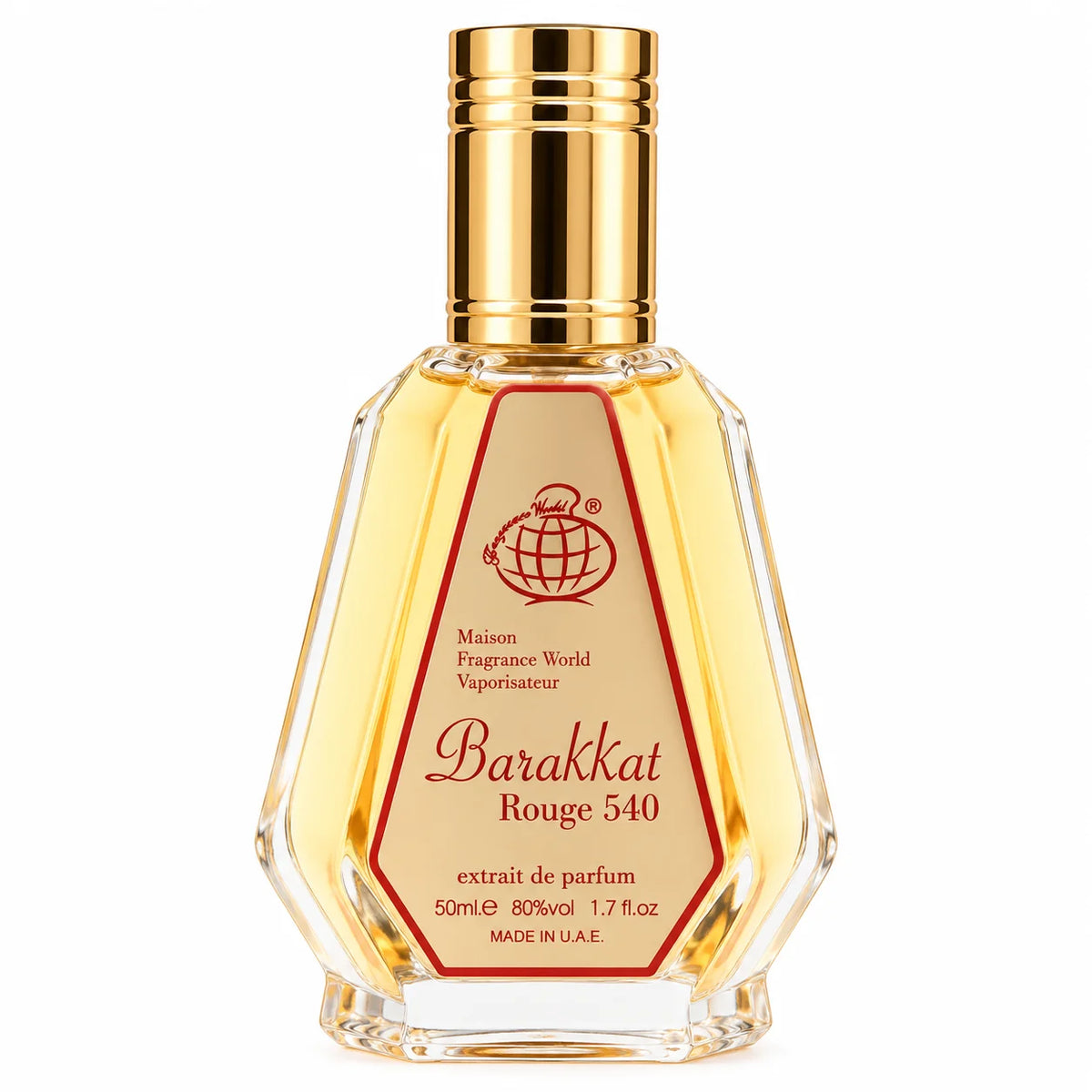 Barakkat Rouge 540 Extrait By Fragrance World Eau De Parfum 50ml
