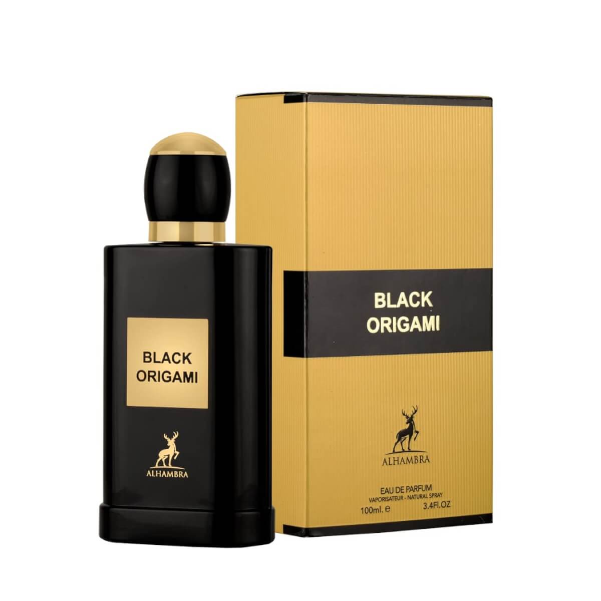 Black Origami By Maison Alhambra Eau De Parfum 100ml