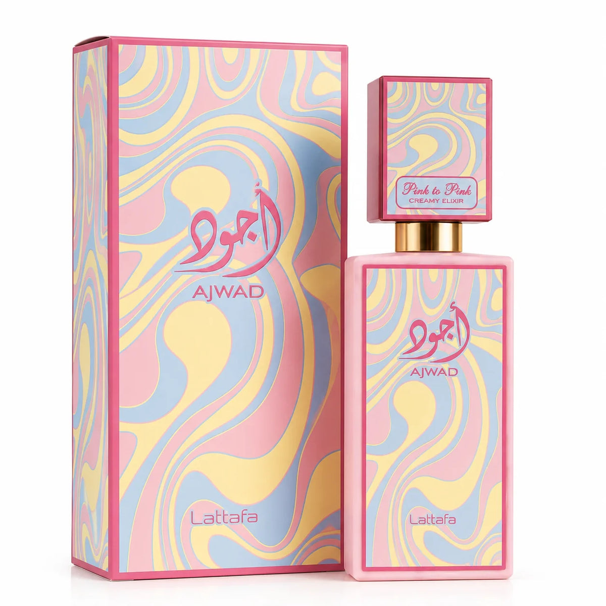 Ajwad Pink To Pink Creamy Elixir By Lattafa Eau De Parfum 60ml