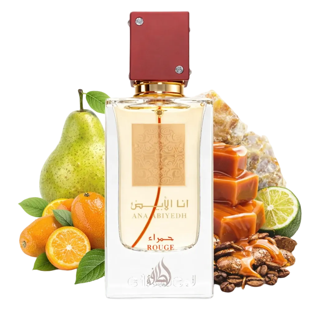 Ana Abiyedh Rouge By Lattafa Eau de Parfum 60ml