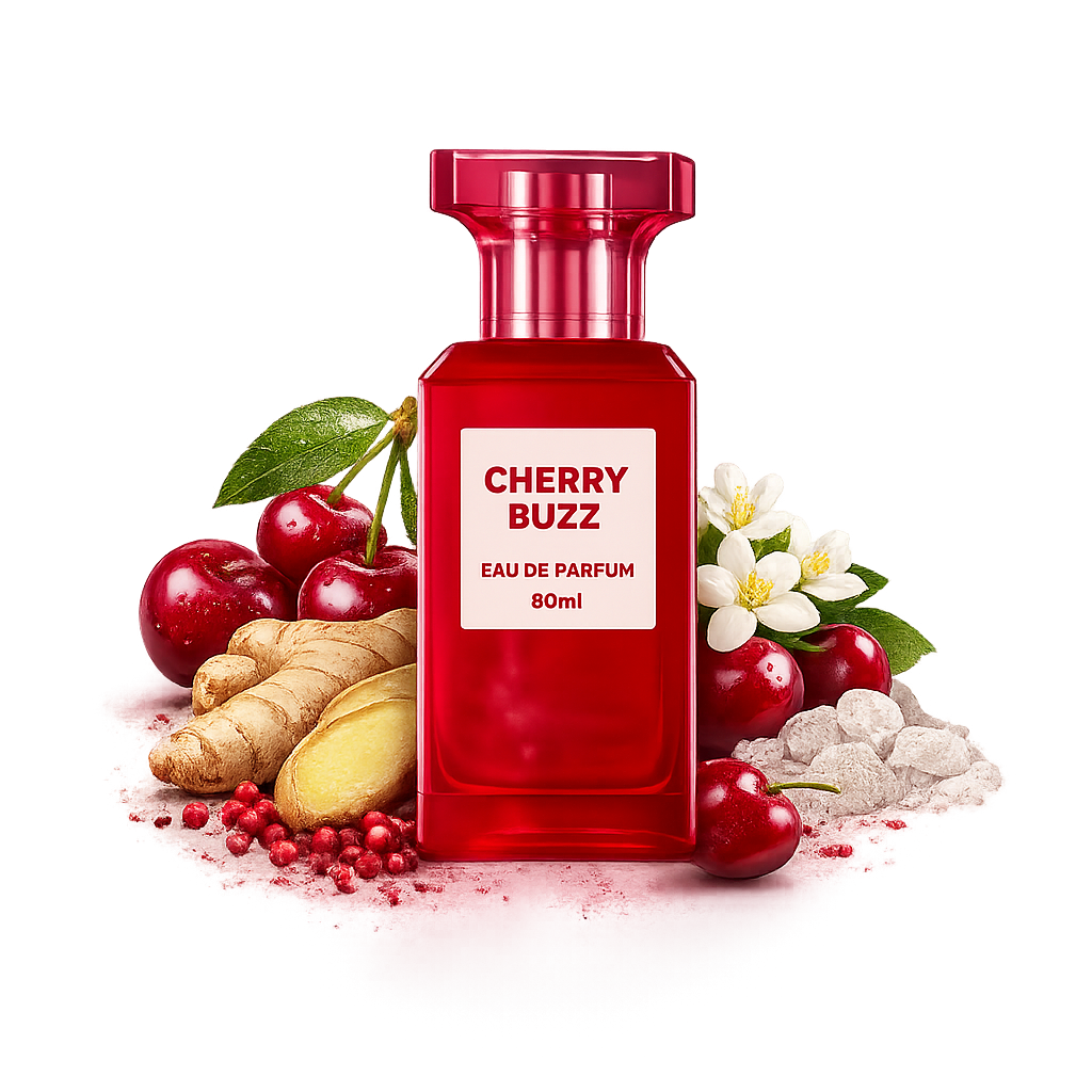 Cherry Buzz By Fragrance World Eau De Parfum 80ml