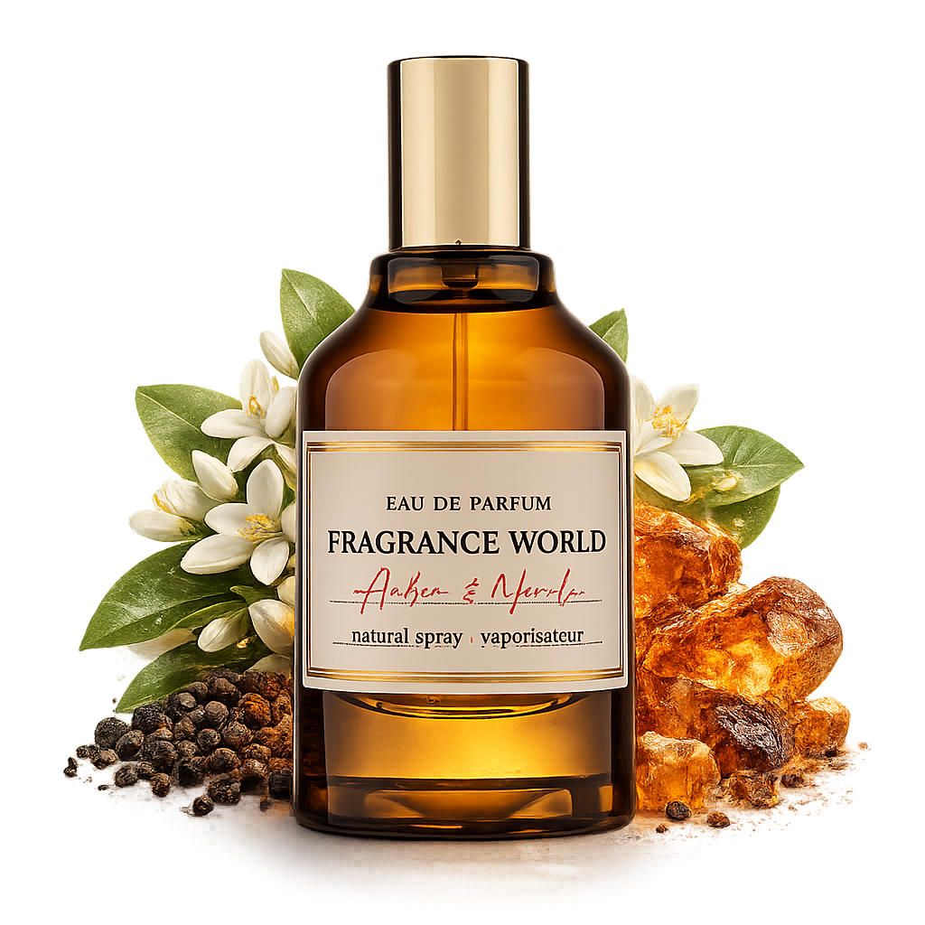 Amber & Neroli By Fragrance World Eau De Parfum 80ml