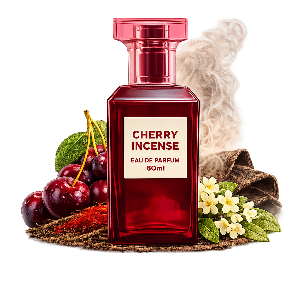 Cherry Incense By Fragrance World Eau De Parfum 80ml