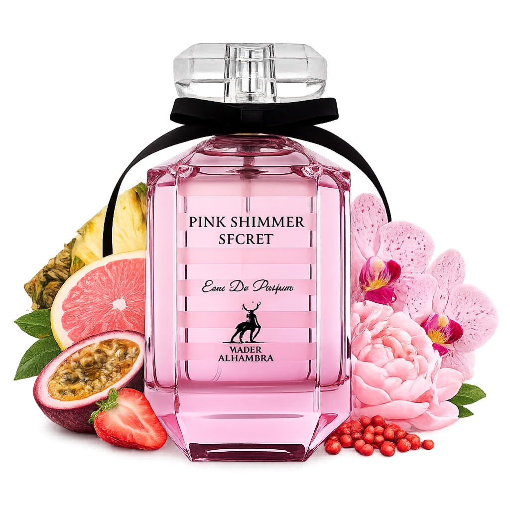 Pink Shimmer Secret By Maison Alhambra Eau De Parfum 100ml
