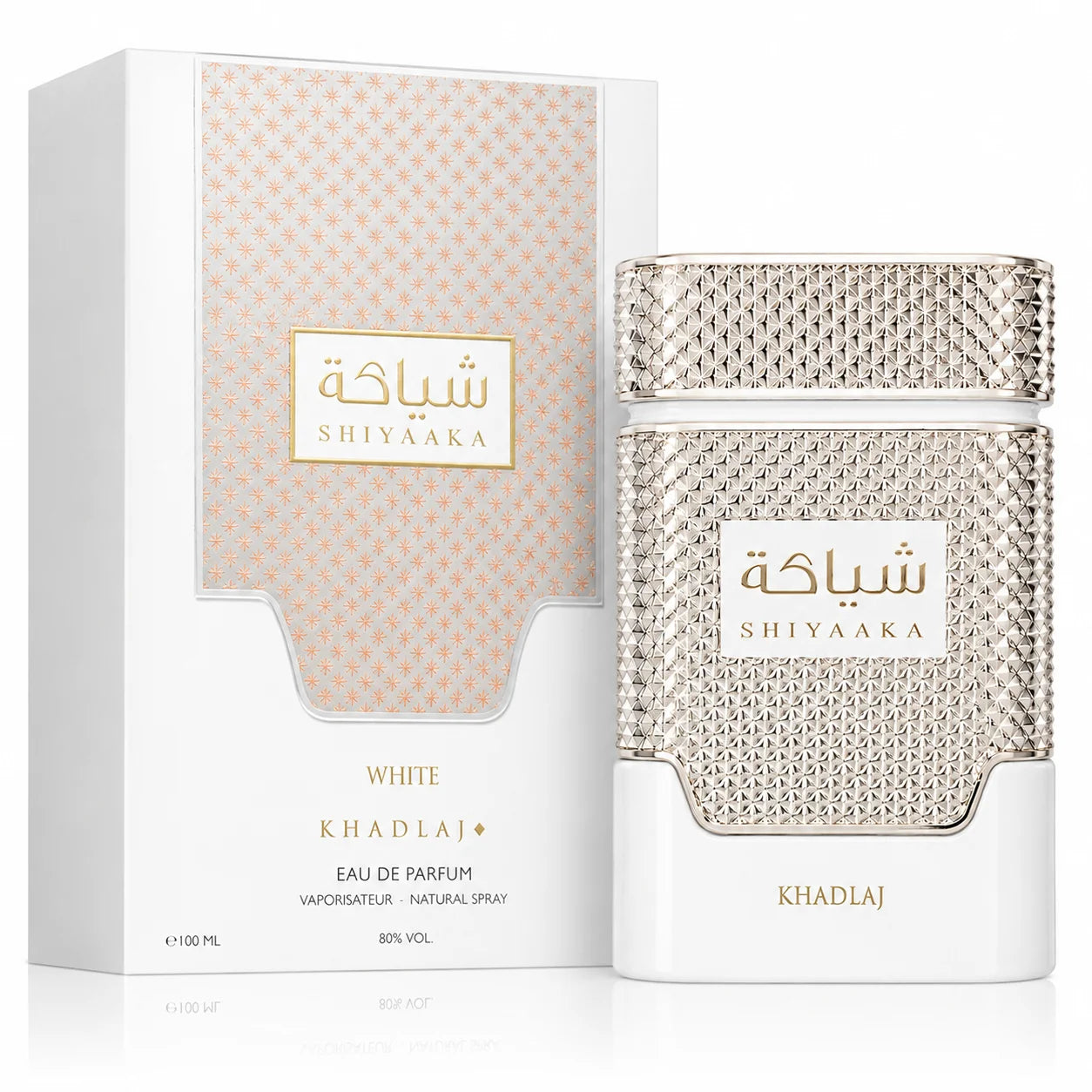 Shiyaaka White / Rose Gold By Khadlaj Eau De Parfum 100ml