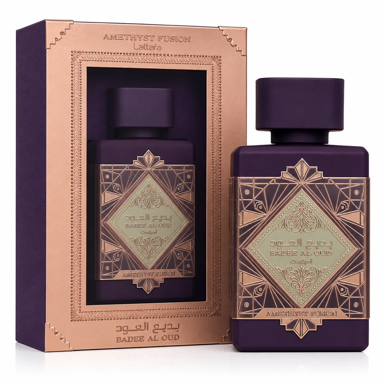 Badee Al Oud Amethyst Fusion By Lattafa Eau De Parfum 100ml