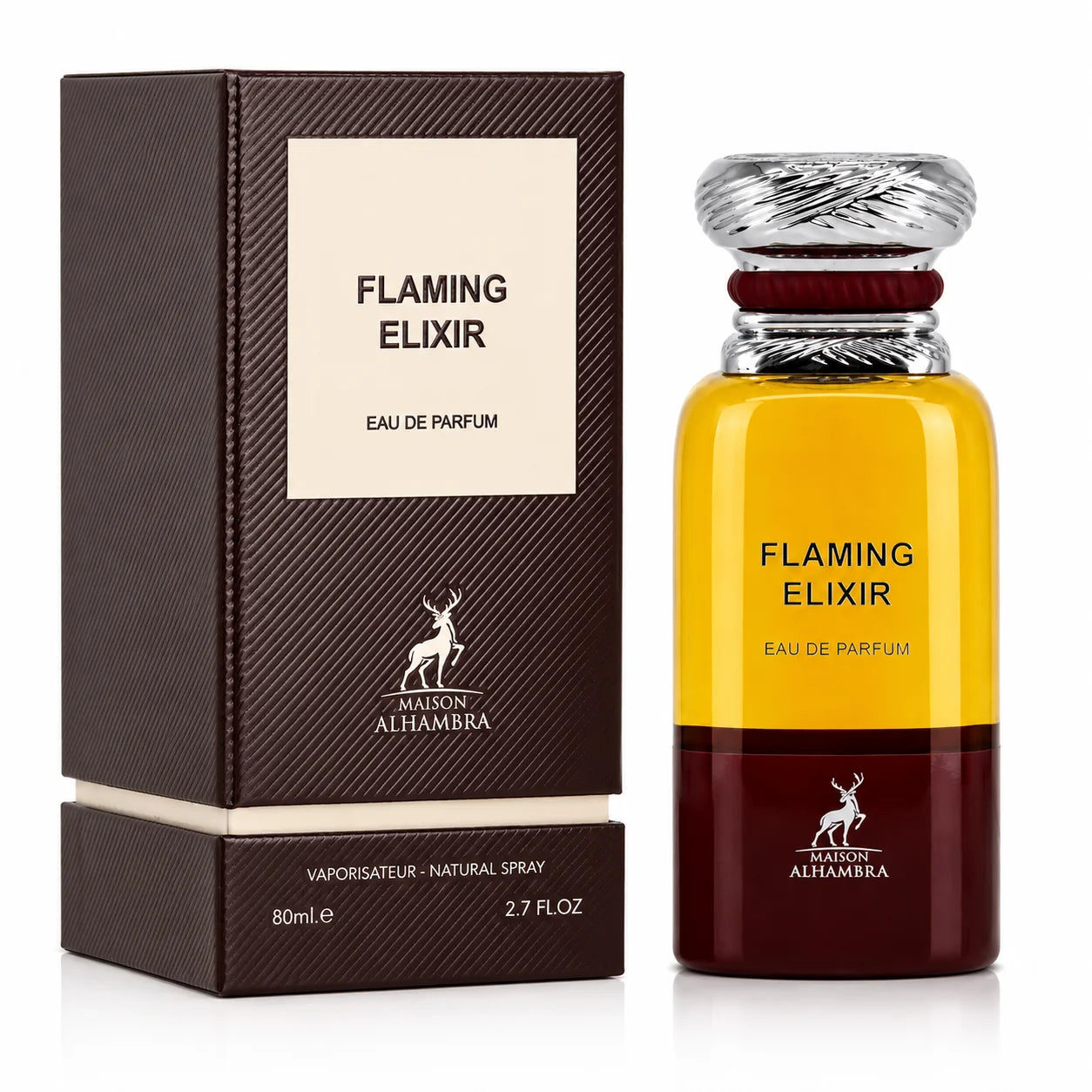Flaming Elixir By Maison Alhambra Eau De Parfum 80ml