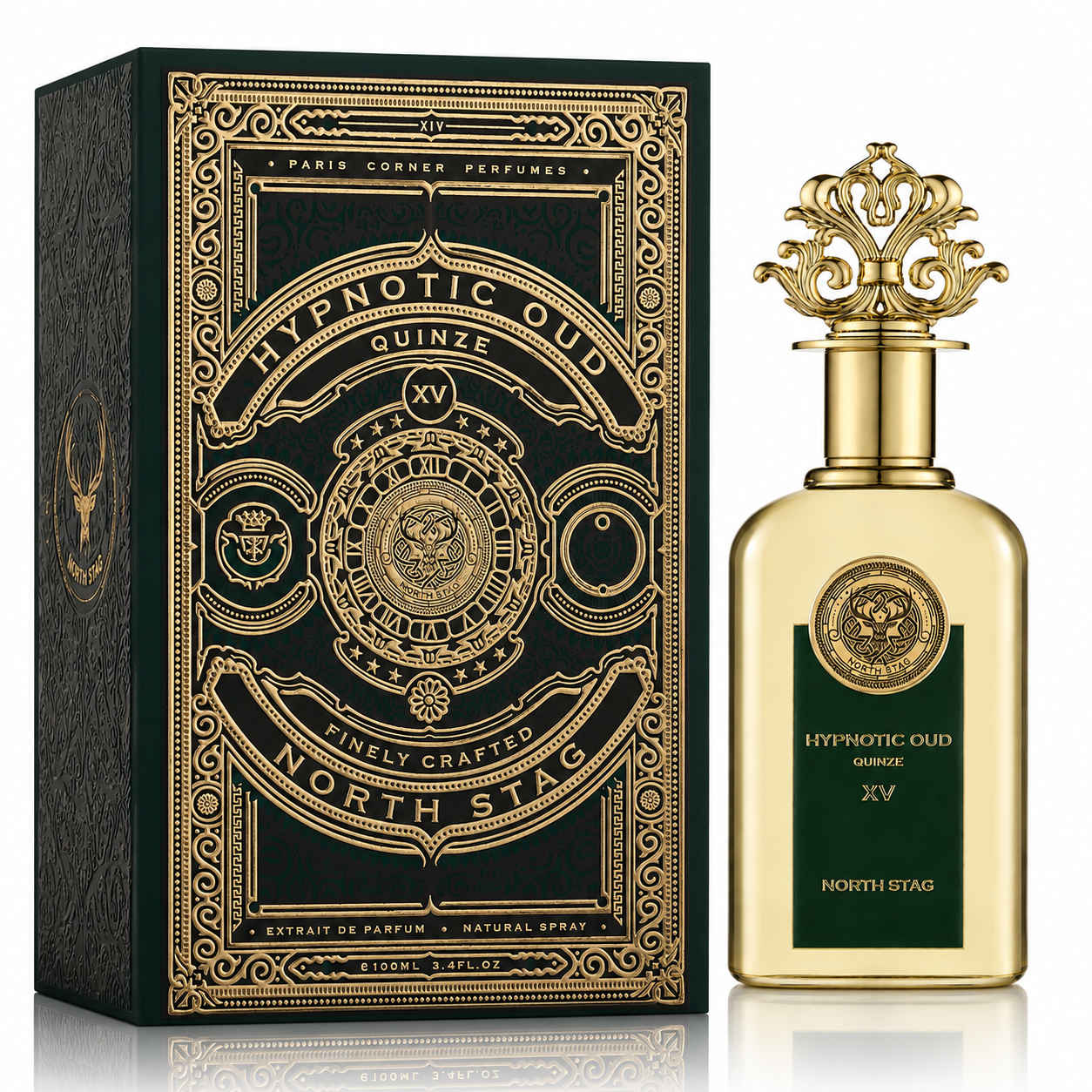 North Stag Hypnotic Oud Quinze XV By Paris Corner Extrait De Parfum 100ml