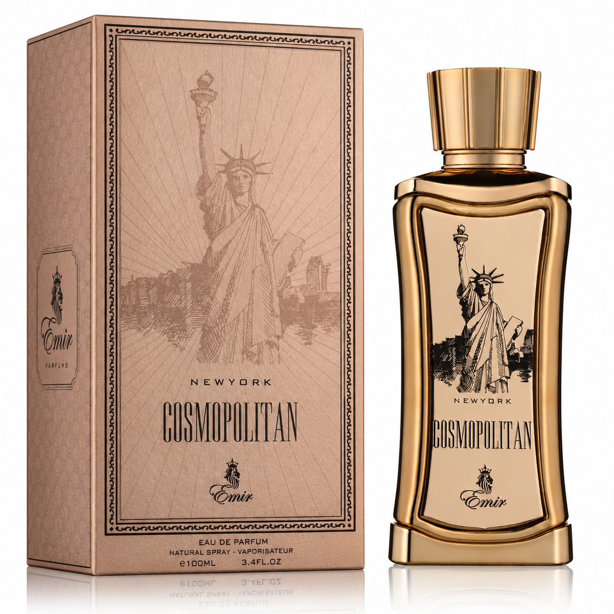 New York Cosmopolitan Emir By Paris Corner Eau De Parfum 85ml