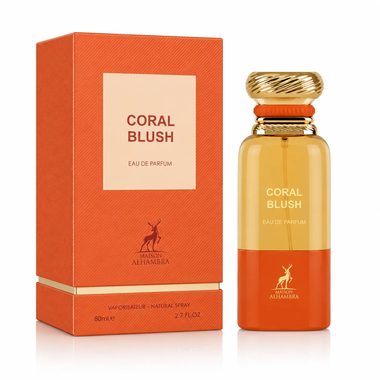 Coral Blush By Maison Alhambra Eau De Parfum 80ml