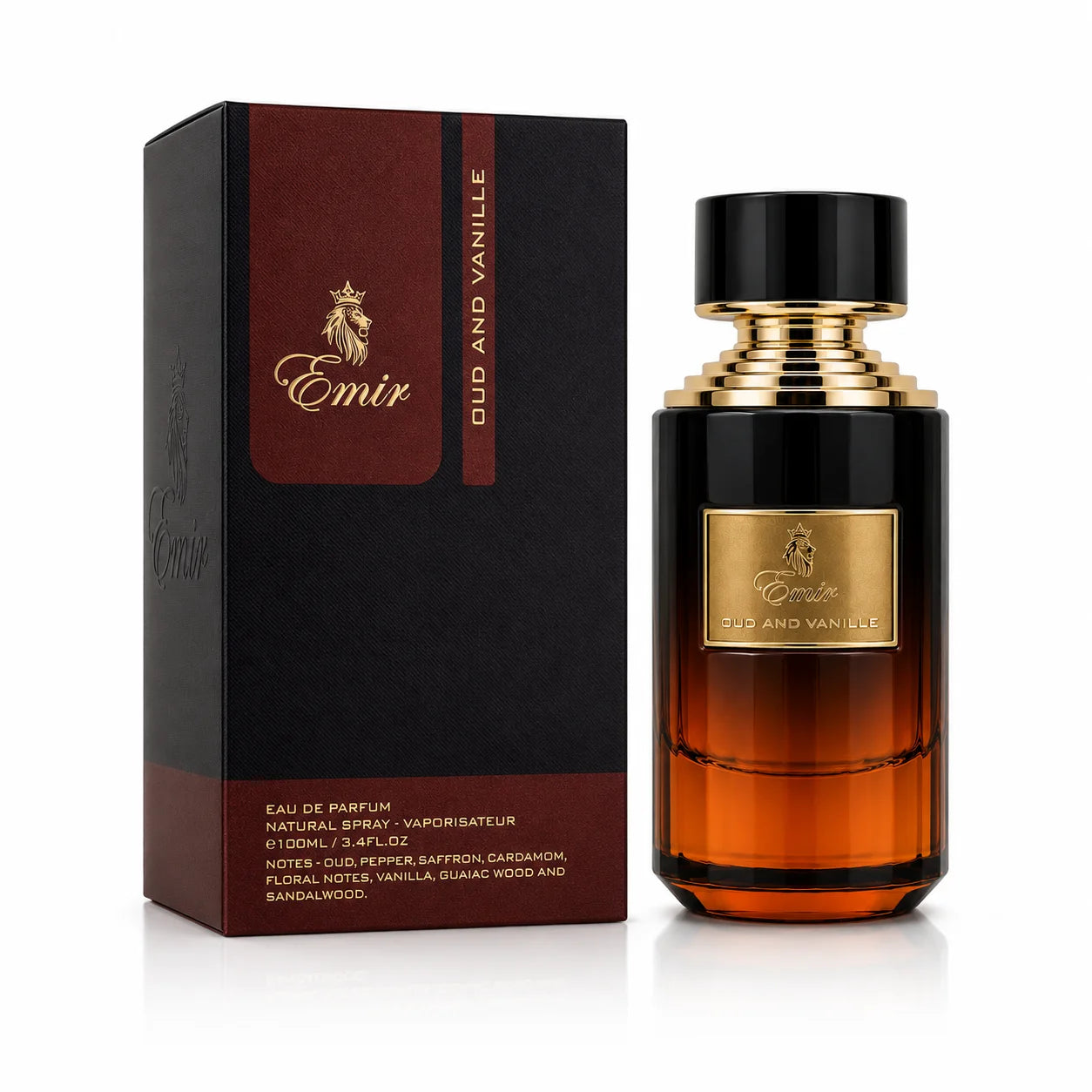 Oud And Vanille Emir By Paris Corner Eau De Parfum 75ml
