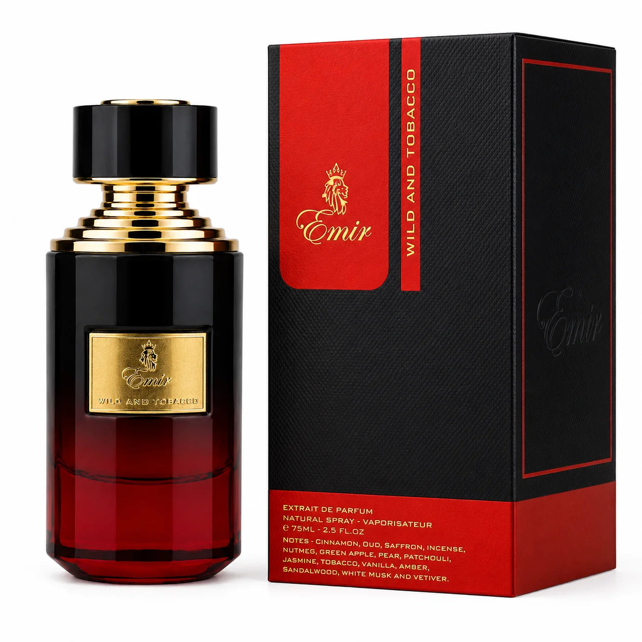 Wild and Tobacco Emir By Paris Corner Eau De Parfum 75ml