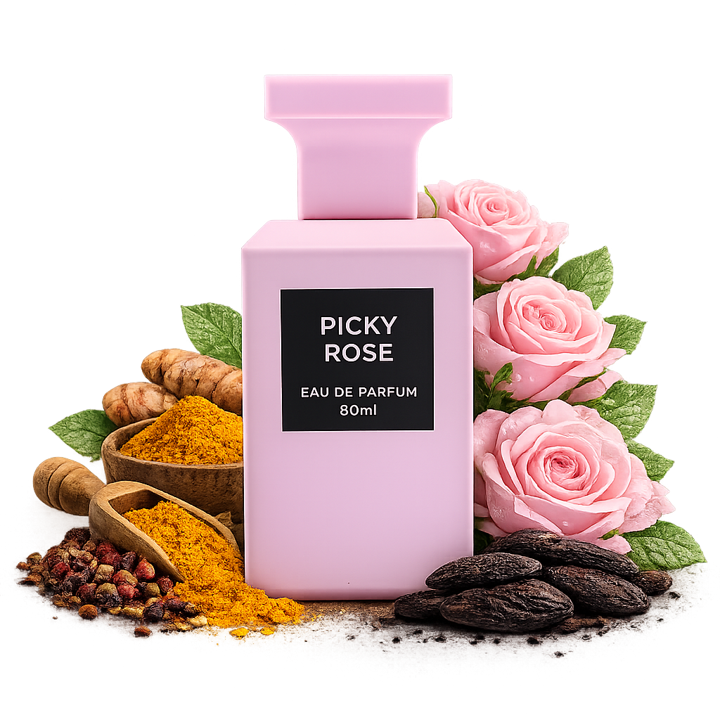 Picky Rose By Fragrance World Eau De Parfum 80ml