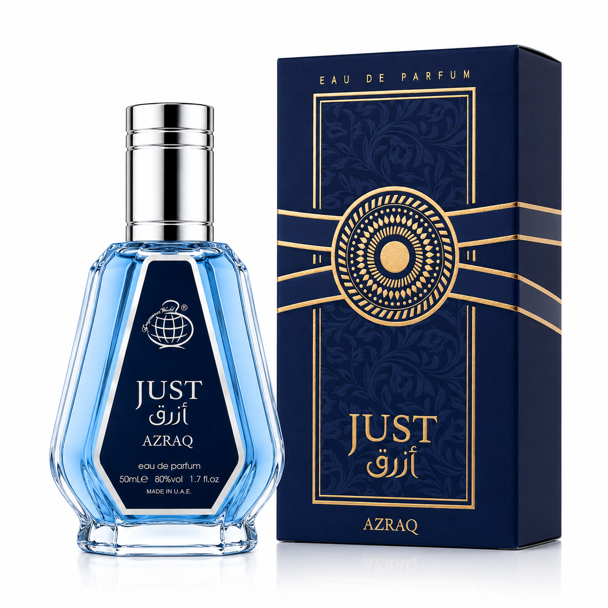Just Azraq By Fragrance World Eau De Parfum 50ml