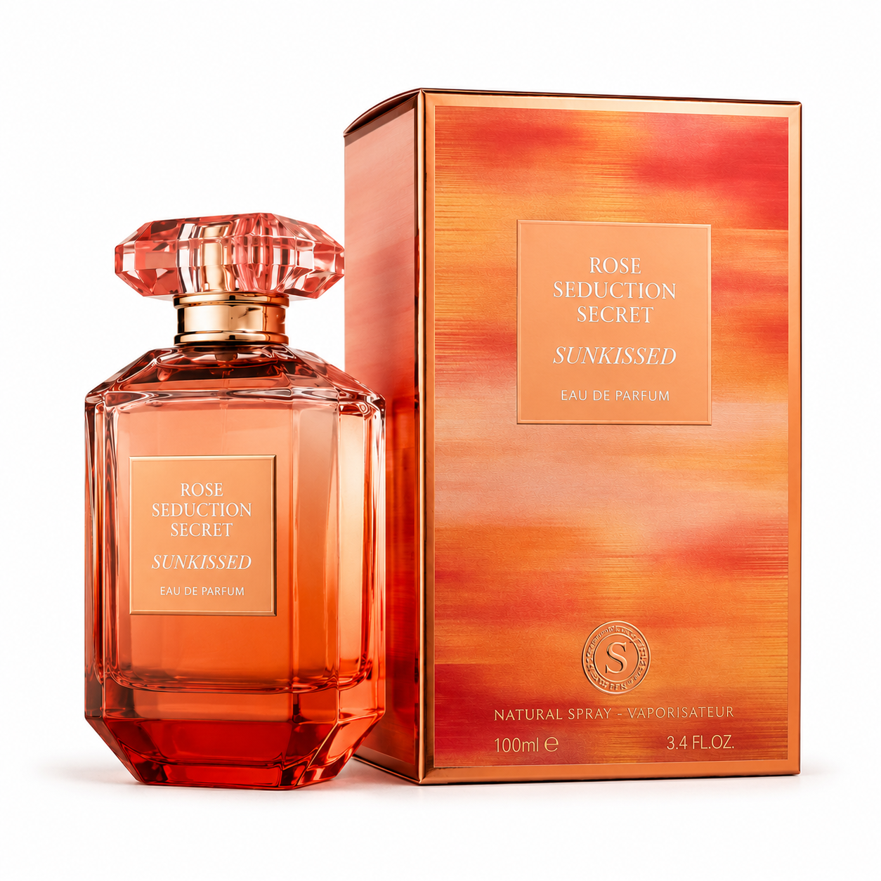Rose Seduction Secret Sunkissed By Fragrance World Eau De Parfum 100ml