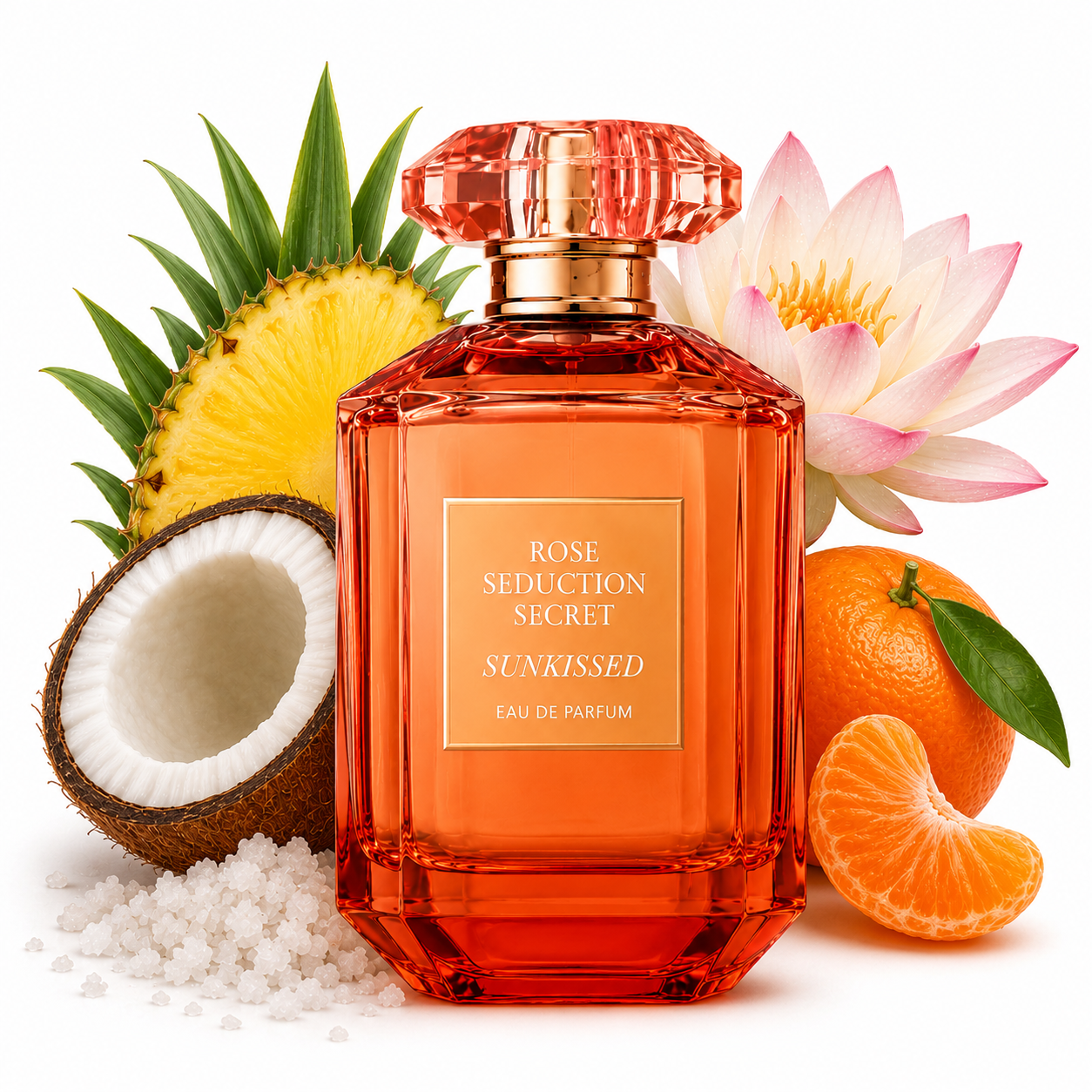 Rose Seduction Secret Sunkissed By Fragrance World Eau De Parfum 100ml