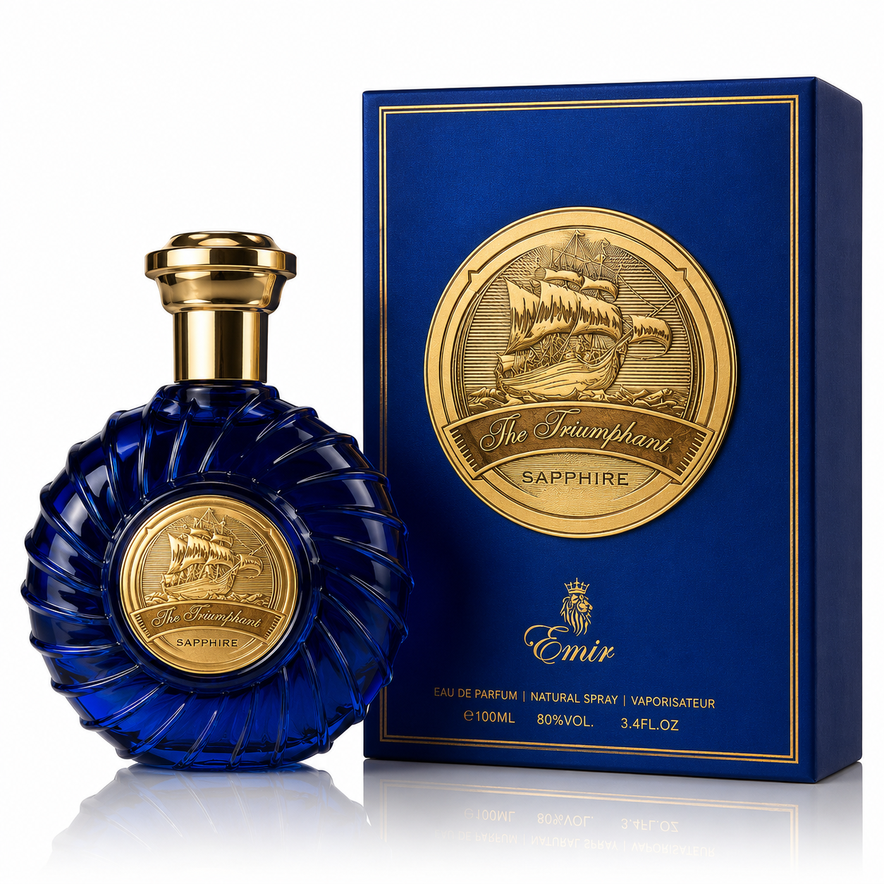 The Triumphant Sapphire Emir By Paris Corner Eau De Parfum 100ml