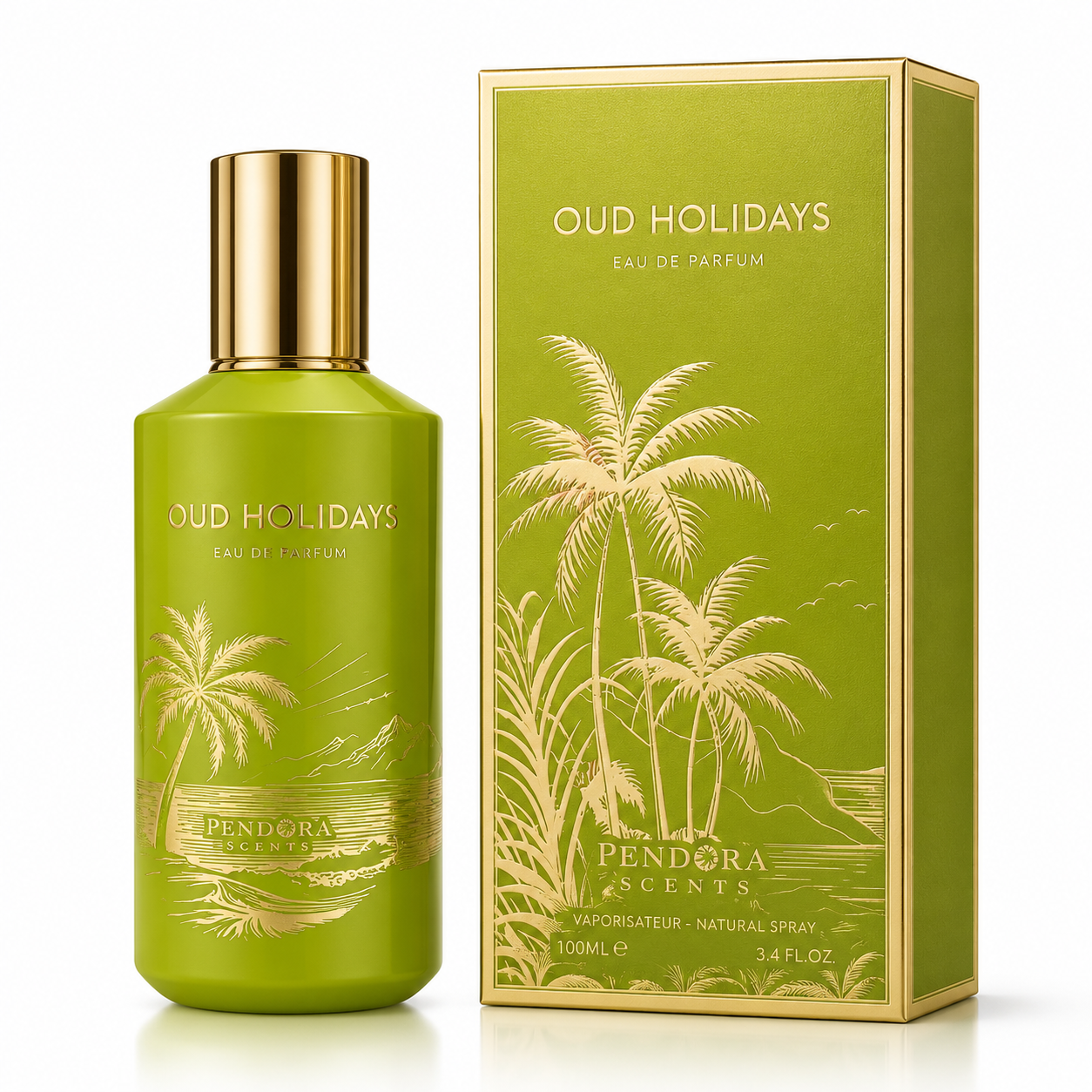Oud Holidays Pendora By Paris Corner Eau De Parfum 100ml