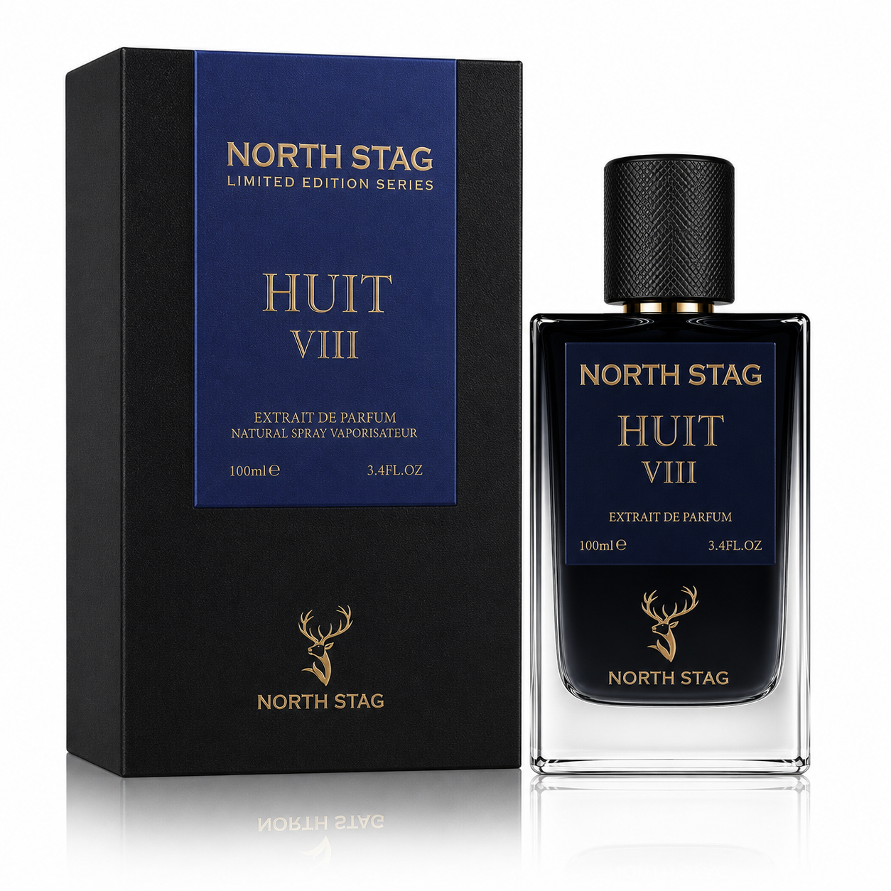 North Stag Huit VIII By Paris Corner Extrait De Parfum 100ml