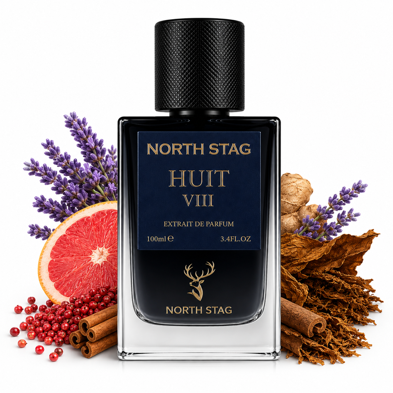 North Stag Huit VIII By Paris Corner Extrait De Parfum 100ml