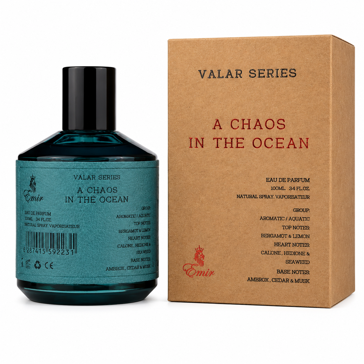 A Chaos In The Ocean Emir By Paris Corner Eau De Parfum 100ml