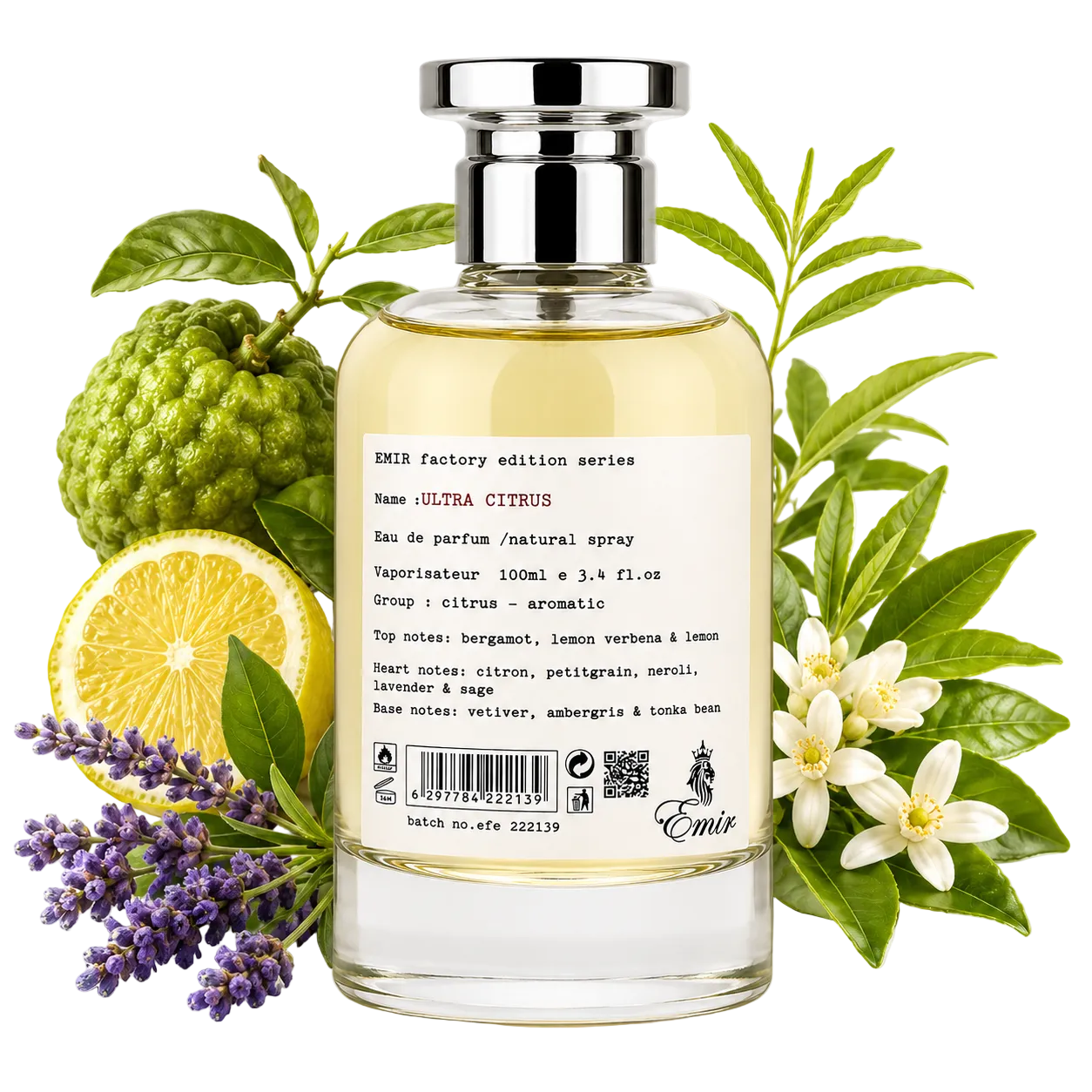 Ultra Citrus Emir By Paris Corner Eau De Parfum 100ml