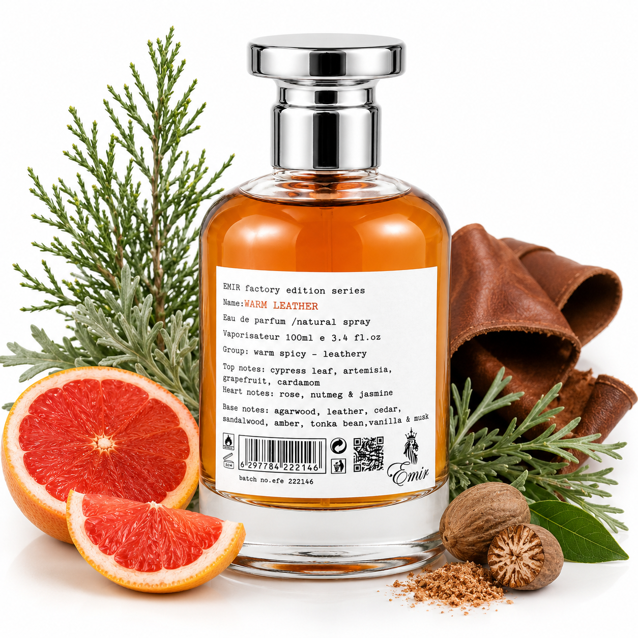 Warm Leather Emir By Paris Corner Eau De Parfum 100ml