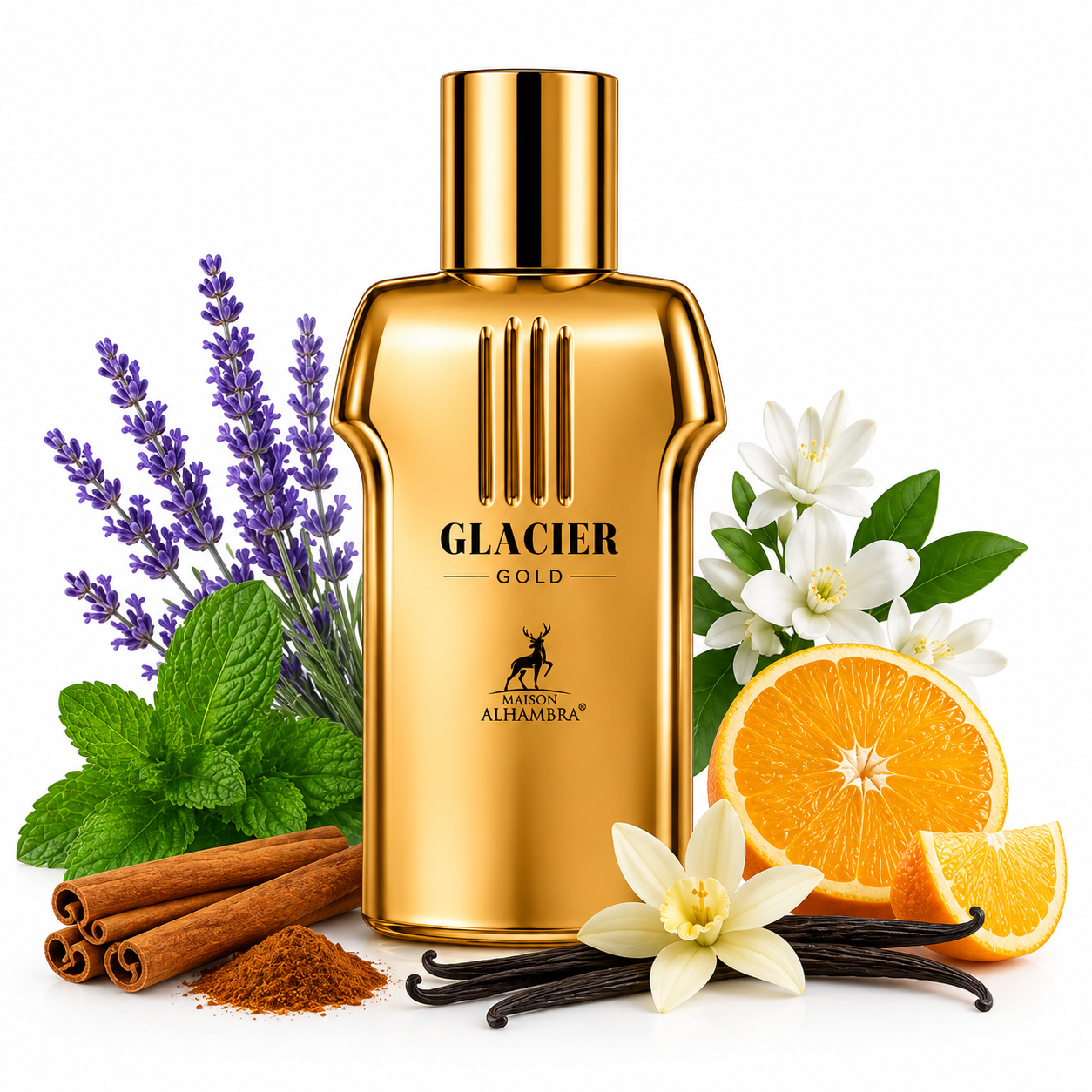 Glacier Gold By Maison Alhambra Eau De Parfum 100ml