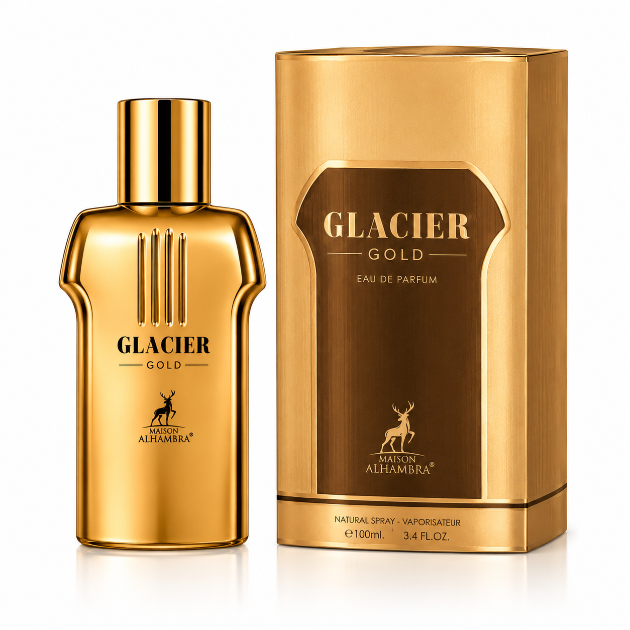 Glacier Gold By Maison Alhambra Eau De Parfum 100ml