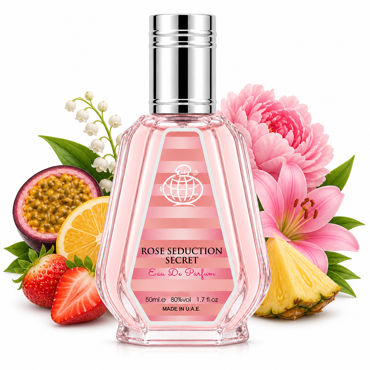 Rose Seduction Secret By Fragrance World Eau De Parfum 50ml