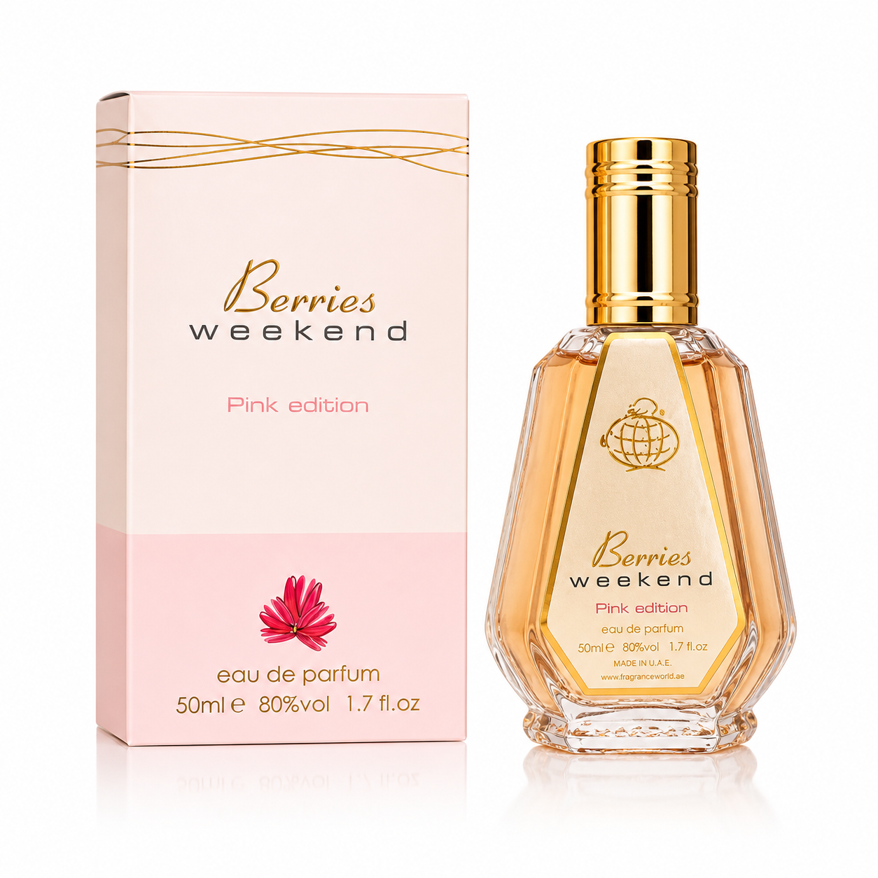 Berries Weekend Pink Edition By Fragrance World Eau De Parfum 50ml