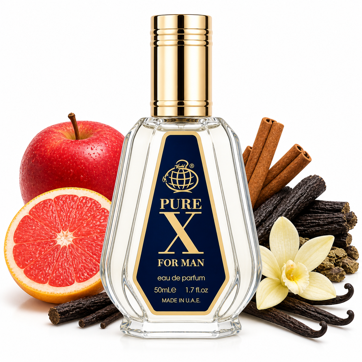 Pure X By Fragrance World Eau De Parfum 50ml