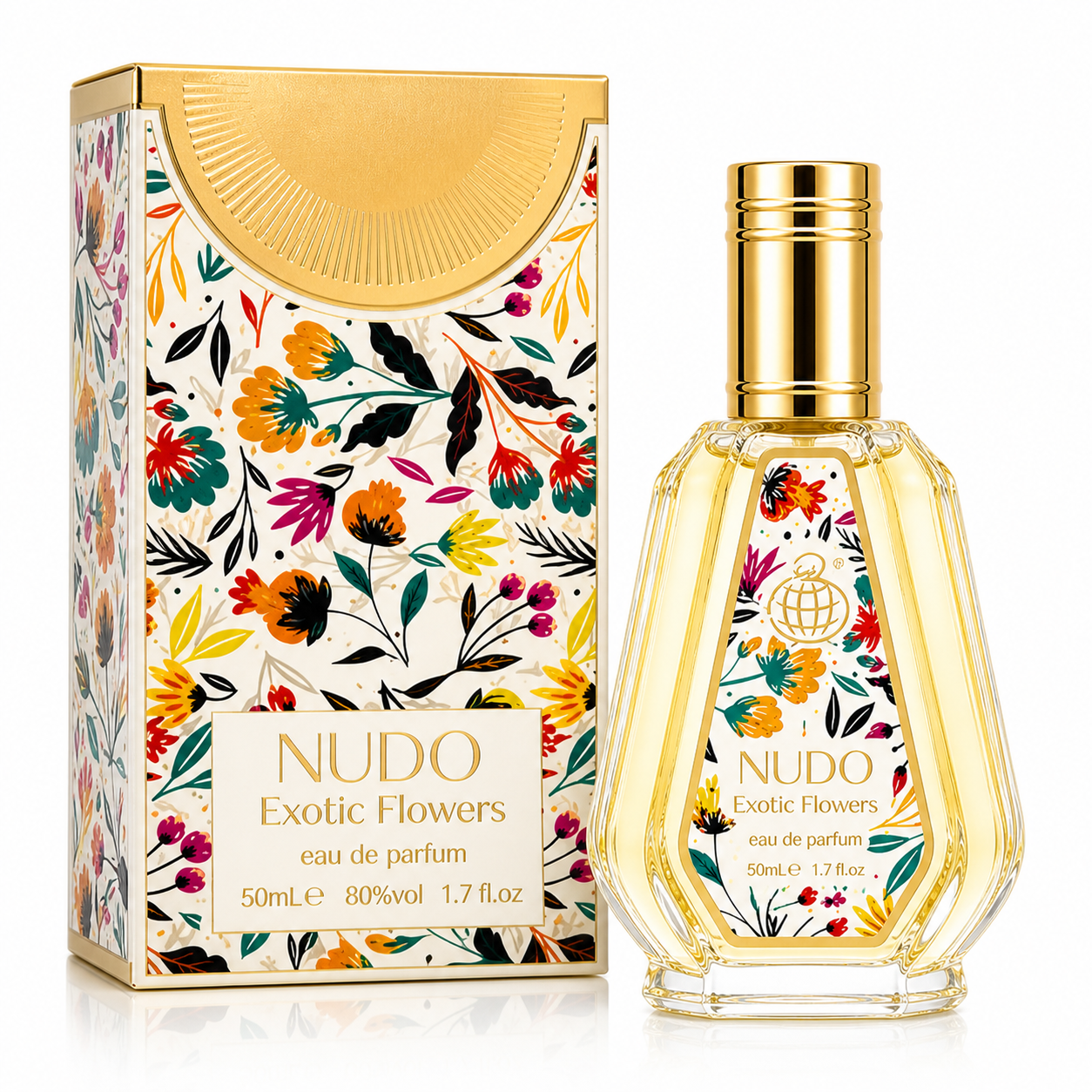 Nudo Exotic Flowers By Fragrance World Eau De Parfum 50ml