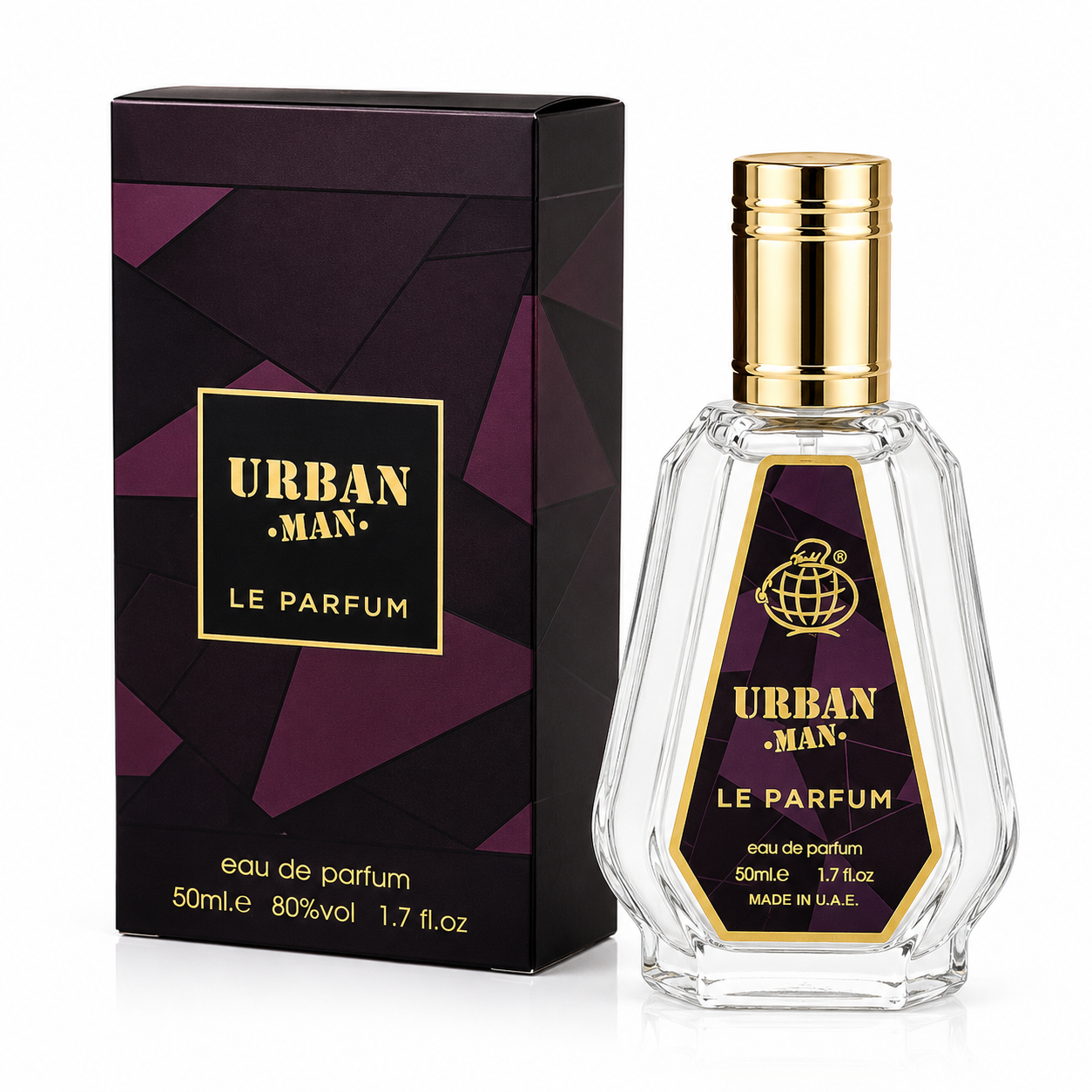 Urban Man Le parfum By Fragrance World Eau De Parfum 50ml