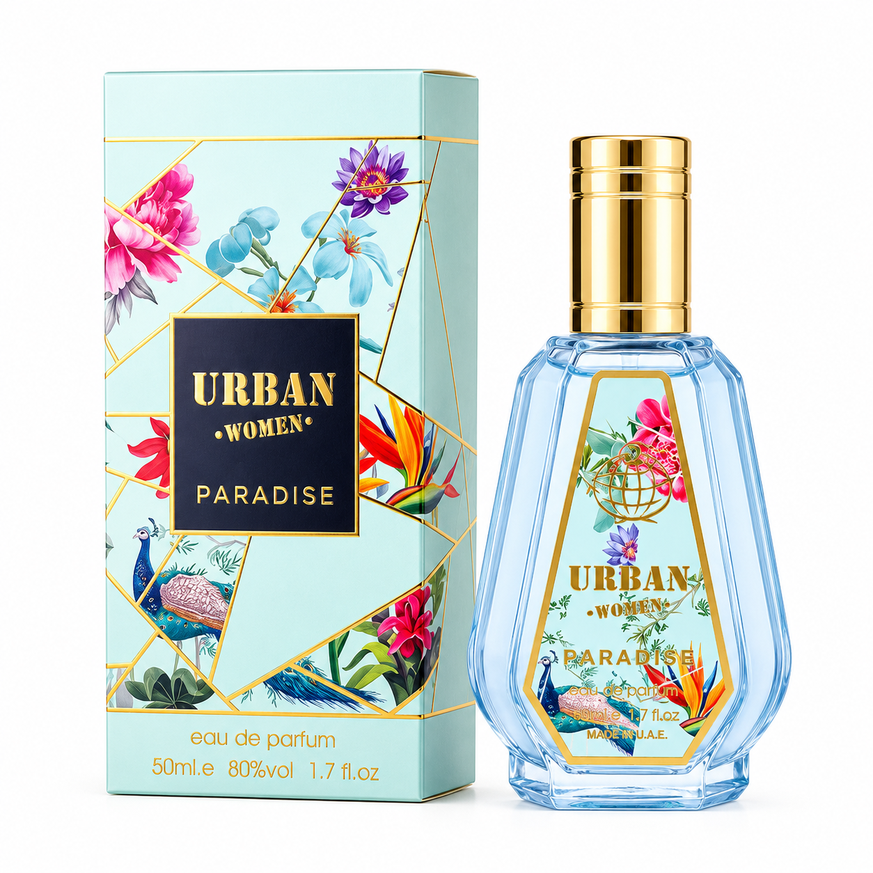 Urban Women Paradise By Fragrance World Eau De Parfum 50ml