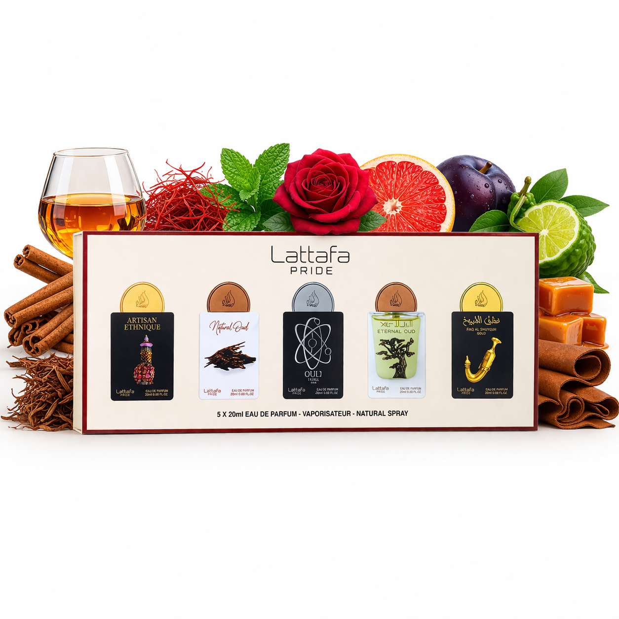 Gift Set Collection No.2 By Lattafa Pride Eau De Parfum (5 x 20ml)