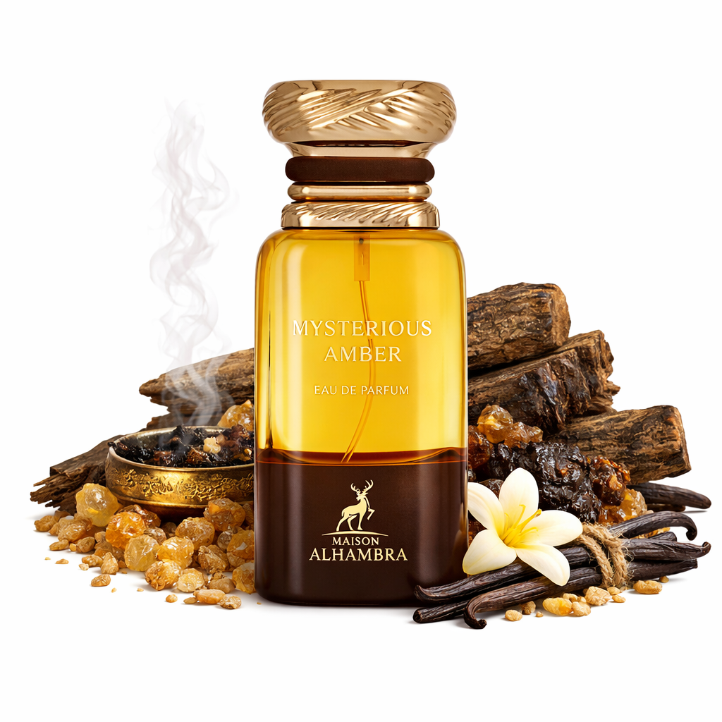 Mysterious Amber By Maison Alhambra Eau De Parfum 80ml