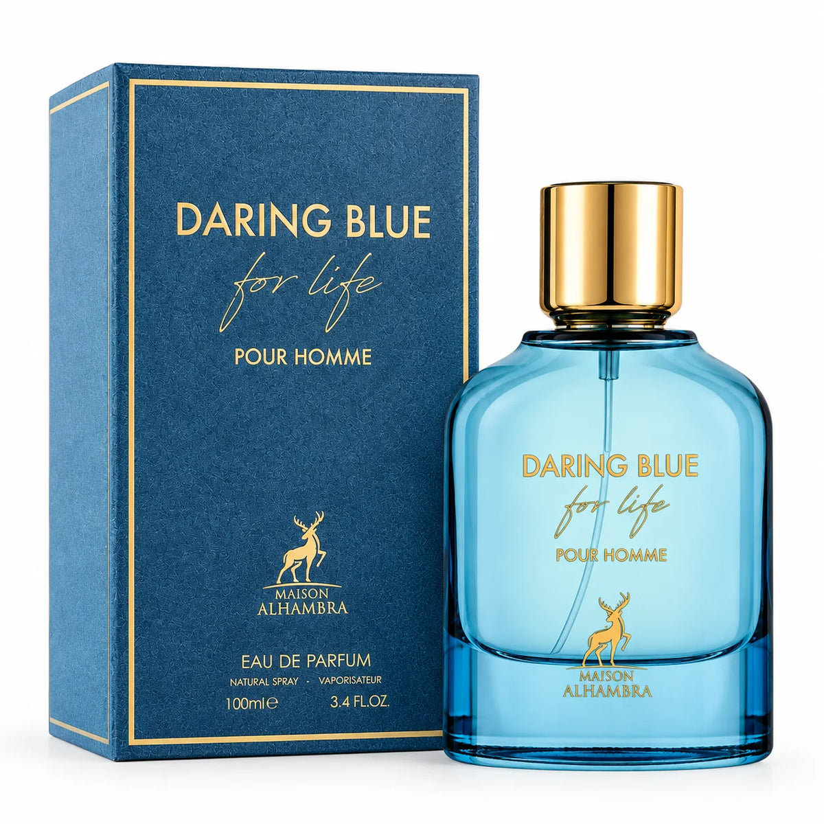 Daring Blue By Maison Alhambra Eau De Parfum 100ml