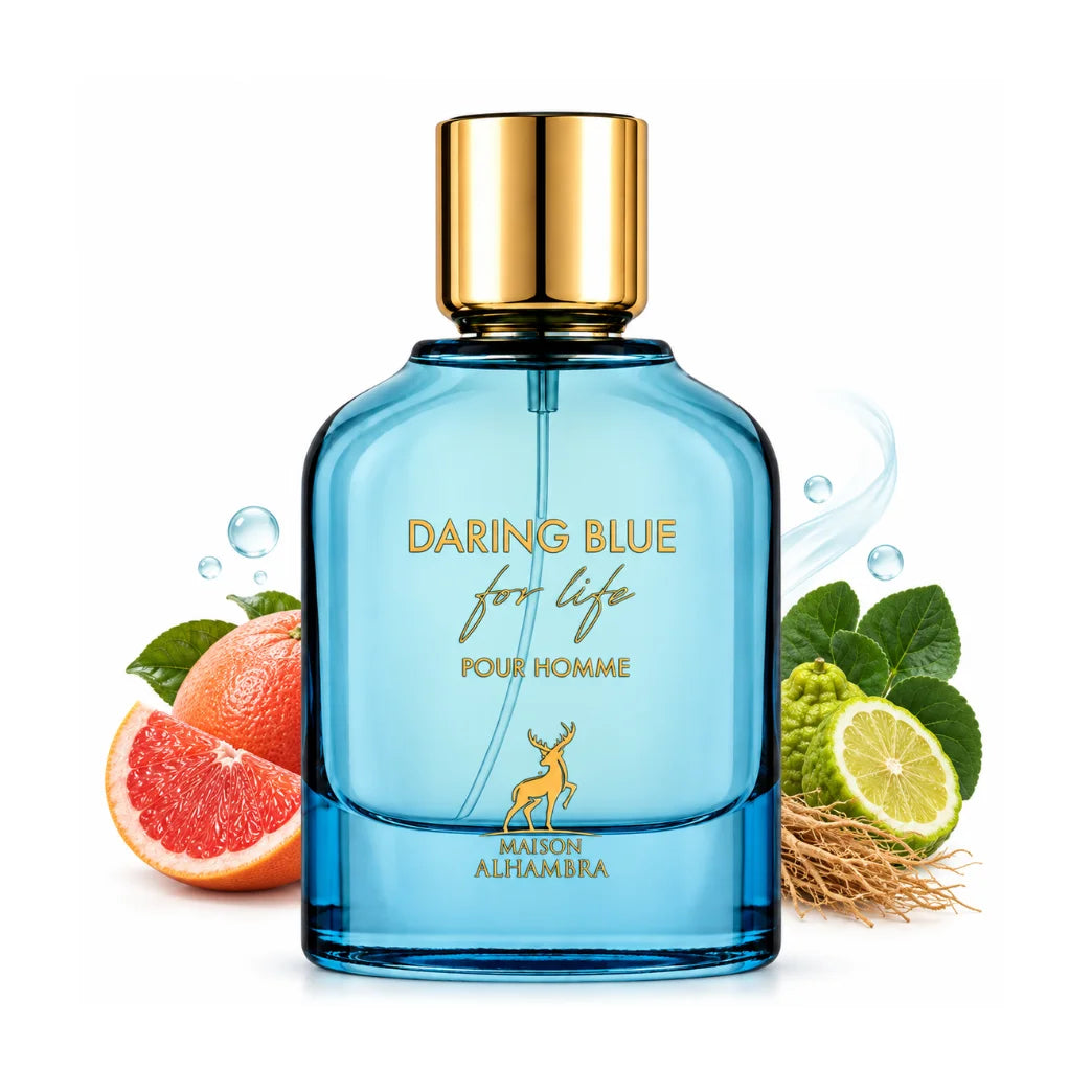 Daring Blue By Maison Alhambra Eau De Parfum 100ml