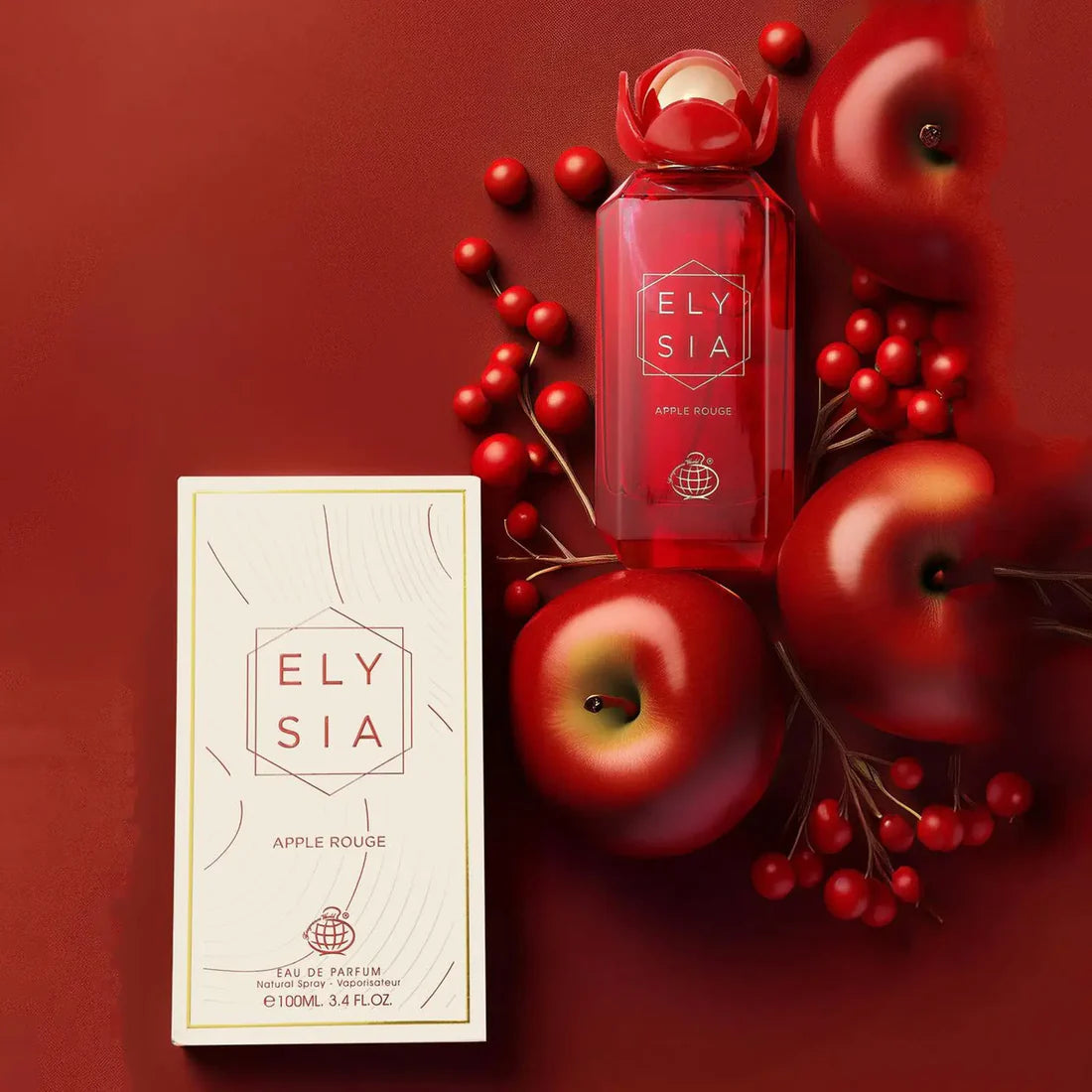 Elysia Apple Rouge By Fragrance World Eau De Parfum 100ml