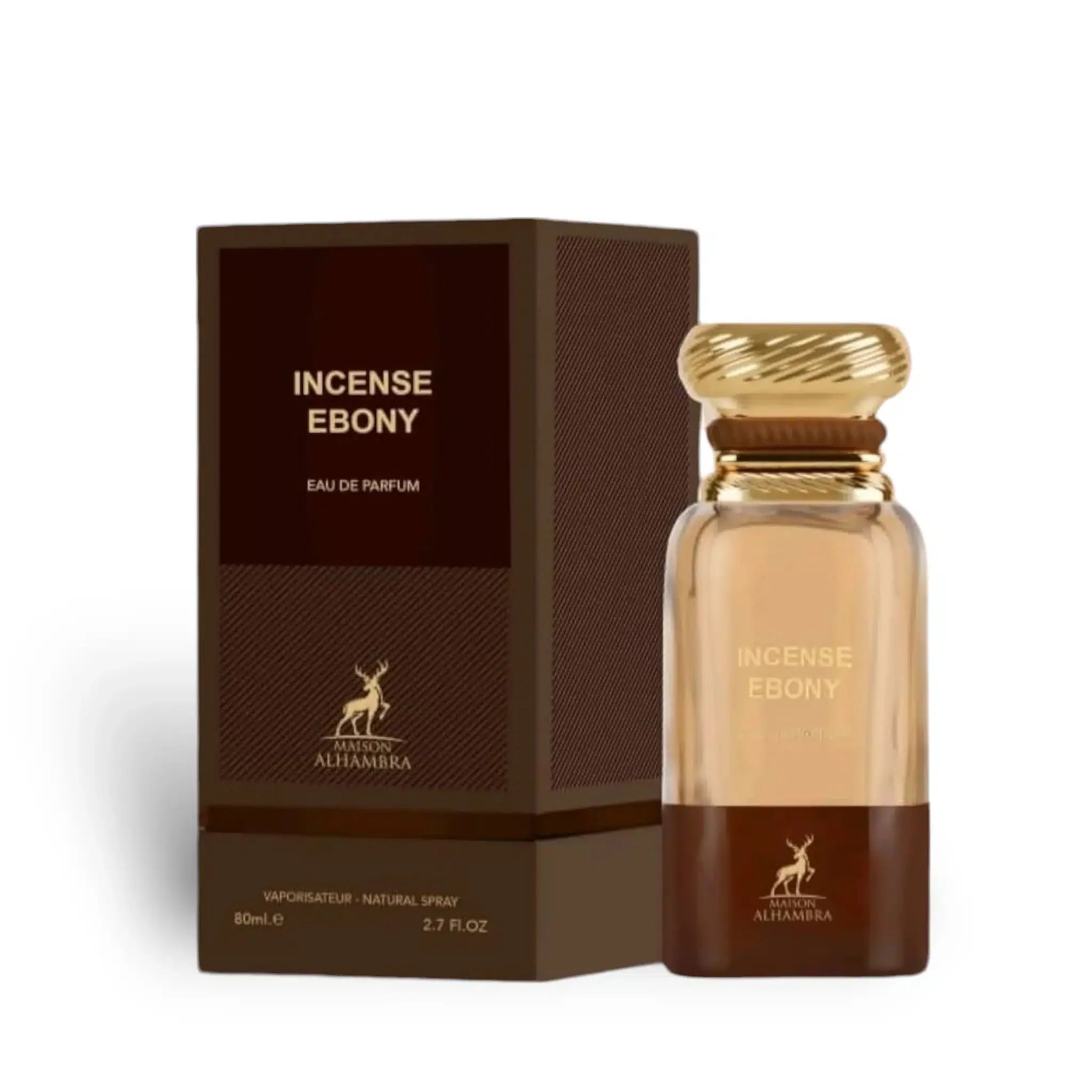 Incense Ebony By Maison Alhambra Eau De Parfum 80ml