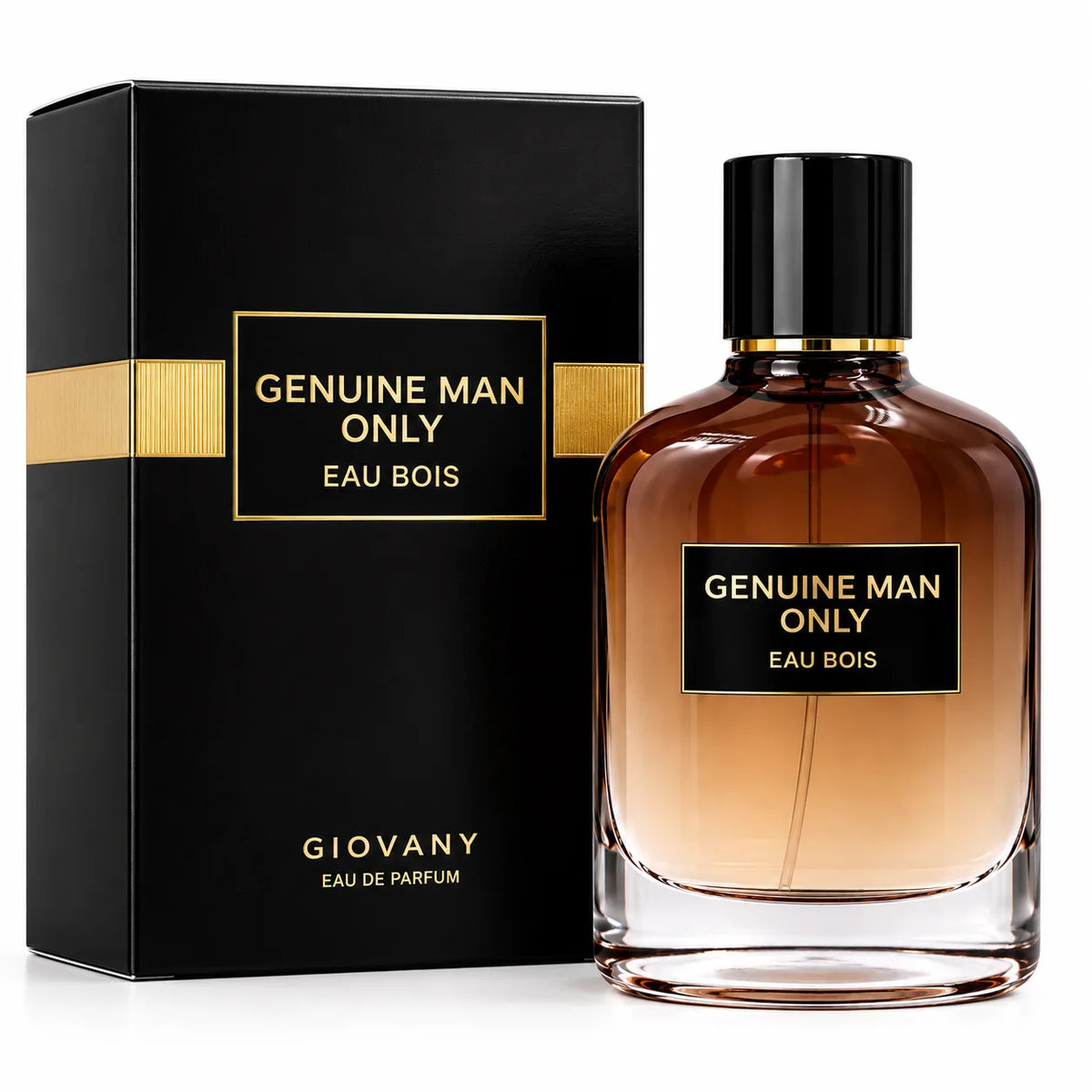Genuine Man Only Eau Bois By Fragrance World Eau De Parfum 100ml
