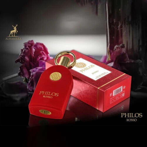 Philos Rosso By Maison Alhambra Eau De Parfum 100m