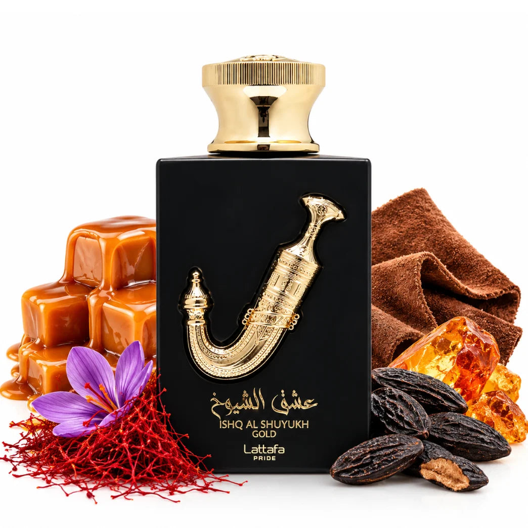 Ishq Al Shuyukh Gold By Lattafa Eau de Parfum 100ml